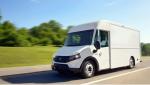 White commercial EV